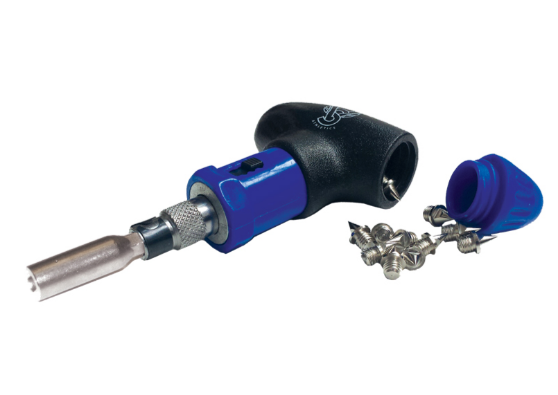 Ratchet Spike Wrench for Track and Cross Country Shoes