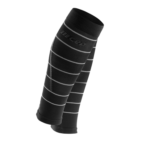 CEP women's Reflective Compression Calf Sleeves for Running