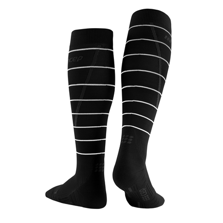 CEP men's reflective compression socks for running