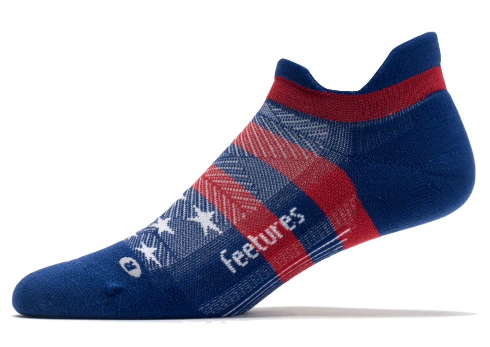 Feetures Elite Light Cushion No-Show Sock USA 2022 Special Edition