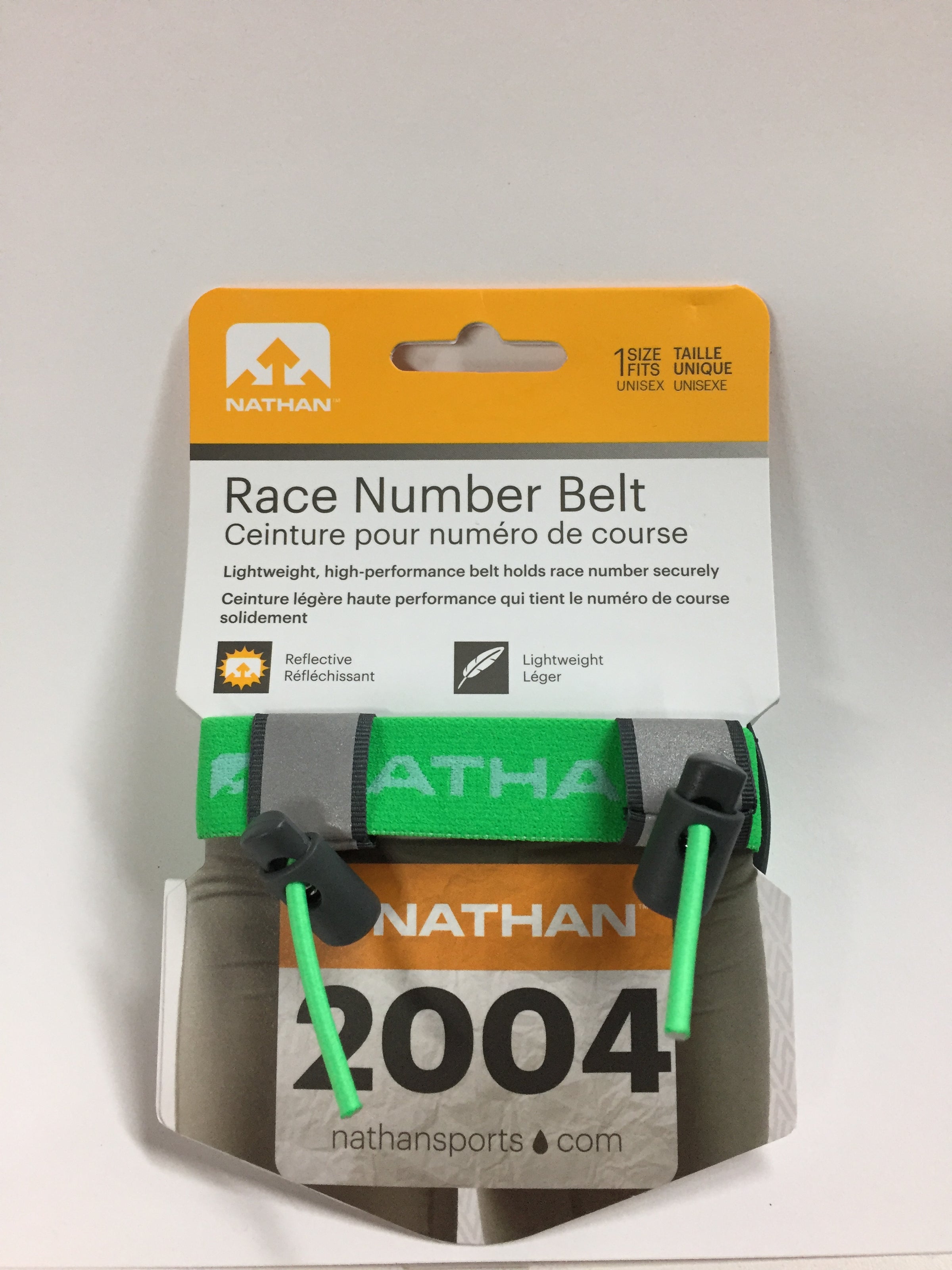 Nathan Race Number Belt
