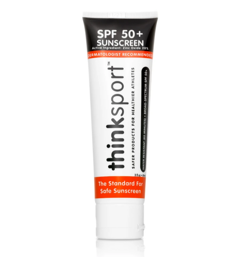 Thinksport Natural Mineral Sunscreen for active people