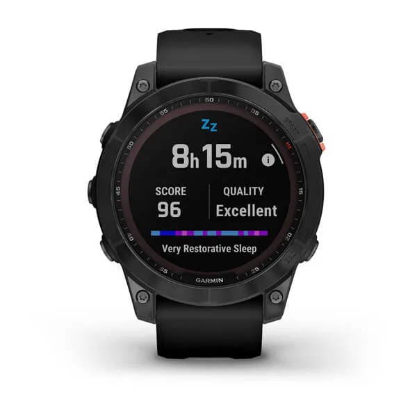 Garmin Fenix 7 Solar Multisport GPS watch Portland Running Company